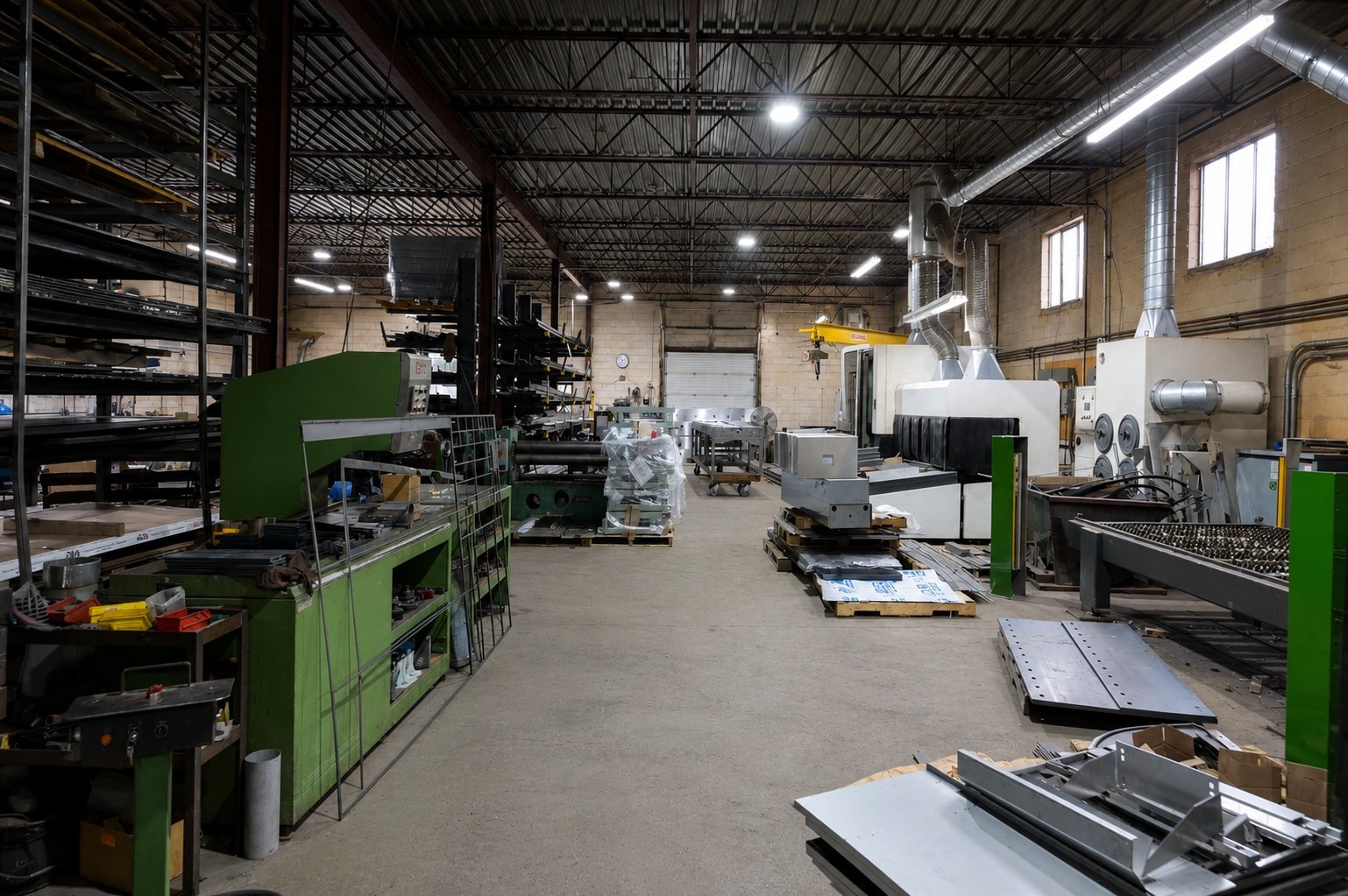 HJ Burton fabrication shop in Brampton